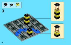 LEGO 50003 instructions page 10 – build guide