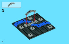 LEGO 50003 instructions page 14 – build guide