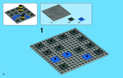 LEGO 50003 instructions page 8 – build guide