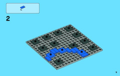 LEGO 50003 instructions page 9 – build guide