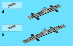 LEGO 50004 instructions page 4 – build guide