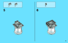LEGO 50006 instructions page 11 – build guide