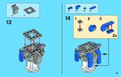 LEGO 50006 instructions page 15 – build guide