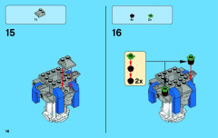 LEGO 50006 instructions page 16 – build guide