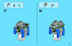 LEGO 50006 instructions page 17 – build guide