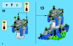 LEGO 50006 instructions page 18 – build guide