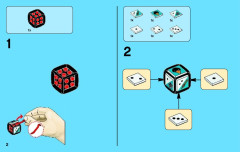 LEGO 50006 instructions page 2 – build guide