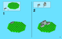 LEGO 50006 instructions page 3 – build guide
