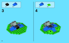 LEGO 50006 instructions page 4 – build guide