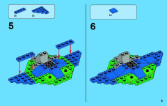 LEGO 50006 instructions page 5 – build guide