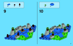 LEGO 50006 instructions page 7 – build guide