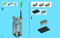 LEGO 50011 instructions page 12 – build guide
