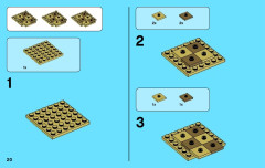 LEGO 50011 instructions page 20 – build guide