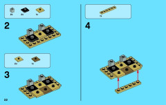 LEGO 50011 instructions page 22 – build guide