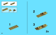 LEGO 50011 instructions page 24 – build guide