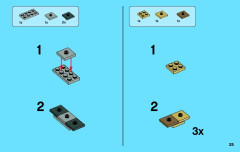 LEGO 50011 instructions page 25 – build guide