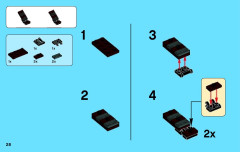 LEGO 50011 instructions page 28 – build guide