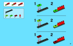 LEGO 50011 instructions page 31 – build guide