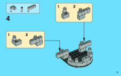 LEGO 50011 instructions page 5 – build guide