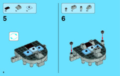 LEGO 50011 instructions page 6 – build guide