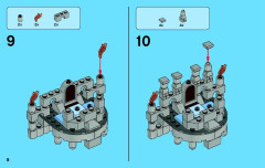LEGO 50011 instructions page 8 – build guide