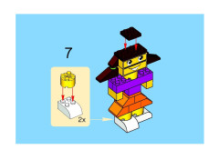 LEGO 5475 instructions page 8 – build guide