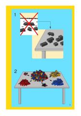 LEGO 5489 instructions page 3 – build guide