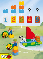 LEGO 5497 instructions page 8 – build guide