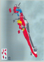 LEGO 5533 instructions page 18 – build guide