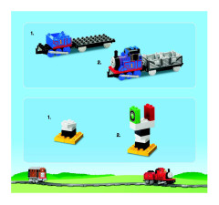 LEGO 5554 instructions page 4 – build guide