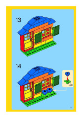 LEGO 5582 instructions page 11 – build guide