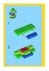 LEGO 5582 instructions page 14 – build guide