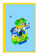 LEGO 5582 instructions page 23 – build guide