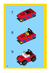 LEGO 5582 instructions page 28 – build guide