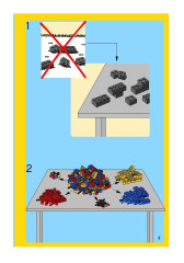 LEGO 5582 instructions page 3 – build guide