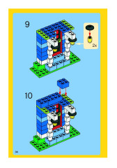 LEGO 5582 instructions page 35 – build guide