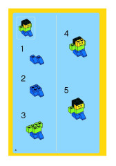 LEGO 5582 instructions page 4 – build guide