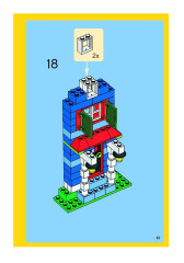 LEGO 5582 instructions page 42 – build guide