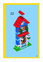 LEGO 5582 instructions page 45 – build guide