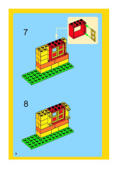 LEGO 5582 instructions page 8 – build guide