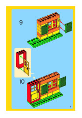 LEGO 5582 instructions page 9 – build guide