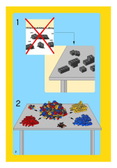 LEGO 5584 instructions page 2 – build guide