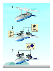 LEGO 5595 instructions page 2 – build guide
