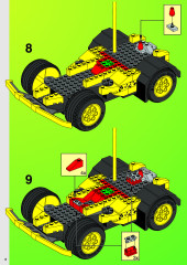 LEGO 5600 instructions page 8 – build guide