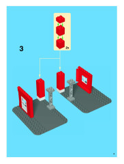 LEGO 5601 instructions page 3 – build guide