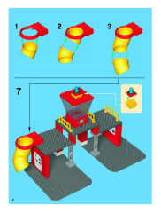 LEGO 5601 instructions page 6 – build guide