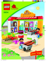 LEGO 5604 instructions page 1 – build guide