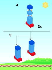 LEGO 5608 instructions page 3 – build guide