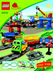 LEGO 5609 instructions page 1 – build guide