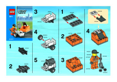 LEGO 5611 instructions page 1 – build guide